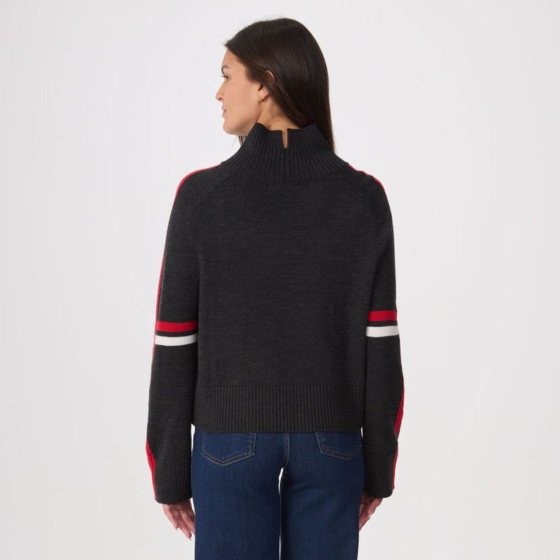 Load image into Gallery viewer, Krimson Klover Women's Wren Snowflake Mock Neck

