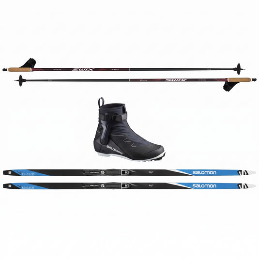 Salomon Beginner Skate Ski Package