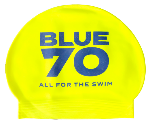 Blue 70 Deluxe Latex Swim Cap