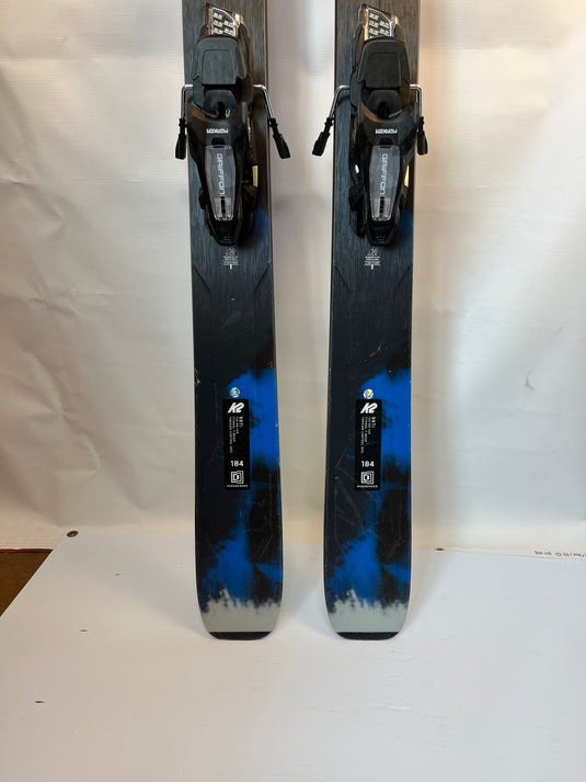 Demo K2 Mindbender 99TI 184cm w/ Marker Griffon 13 Demo Binding