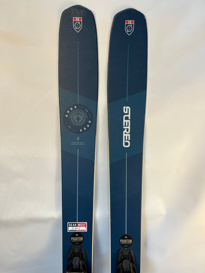 Load image into Gallery viewer, Demo Stereo Apex V3 178cm Ski w/ Marker Griffon 13 Demo Binding
