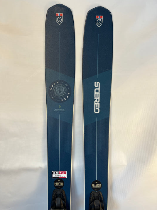 Demo Stereo Apex V3 178cm Ski w/ Marker Griffon 13 Demo Binding