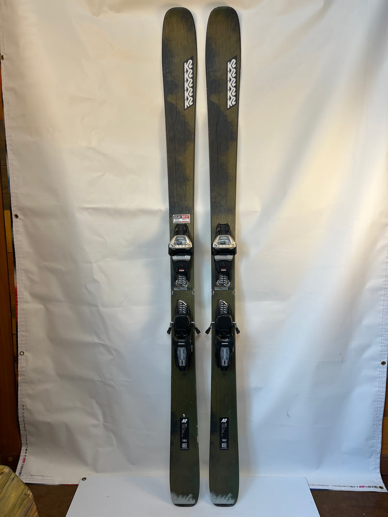 Load image into Gallery viewer, Demo K2 Mindbender 89Ti 182cm w/ Marker Griffon 13 Demo Binding
