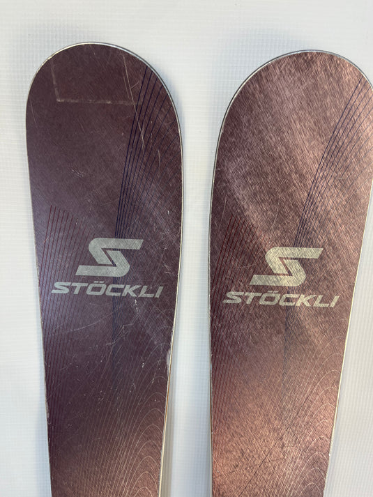 Demo Stockli Women's Nela 80 157cm w/ Marker Squire 11 TCX Demo Binding