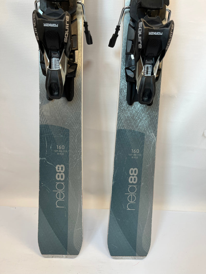 Load image into Gallery viewer, Demo Stockli Women&#39;s Nela 88 160cm w/ Marker Squire 11 TCX Demo Binding
