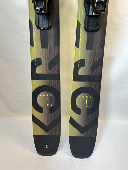 head vs salomon skis Demo Head Kore 93 191cm Ski w/ Salomon Strive 13 Demo Binding