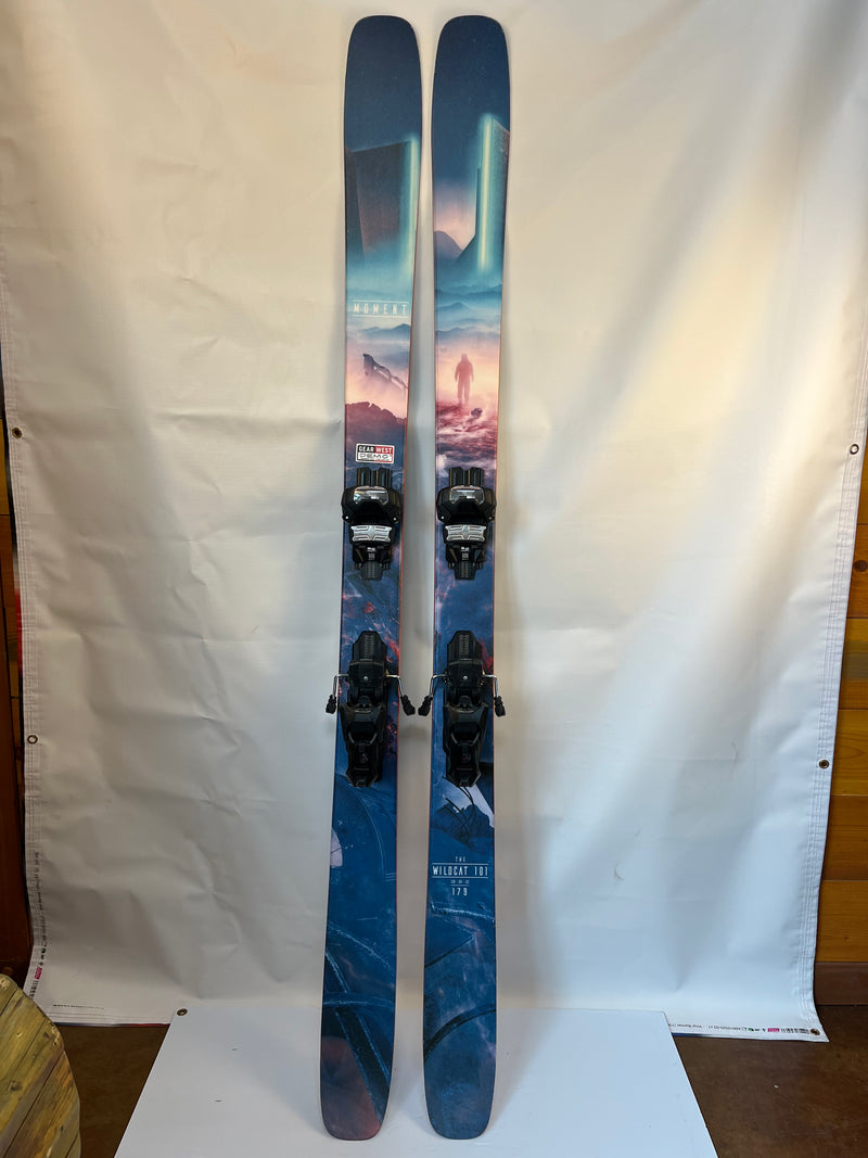 Load image into Gallery viewer, Demo Moment Wildcat 101 179cm w/ Tyrolia Attack 14 Demo Binding
