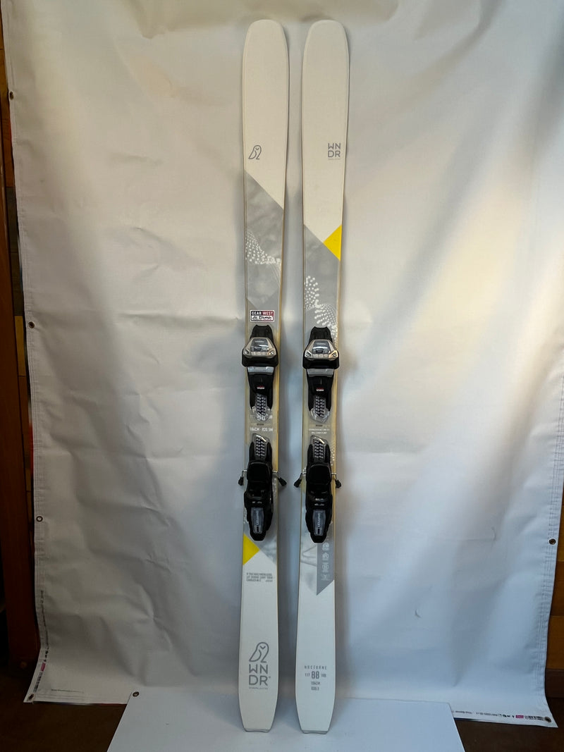 Load image into Gallery viewer, Demo WNDR Nocturn 88 184cm w/ Marker Griffon 13 Demo Bindings

