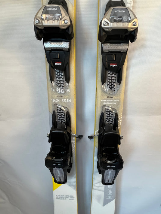 Demo WNDR Nocturn 88 184cm w/ Marker Griffon 13 Demo Bindings
