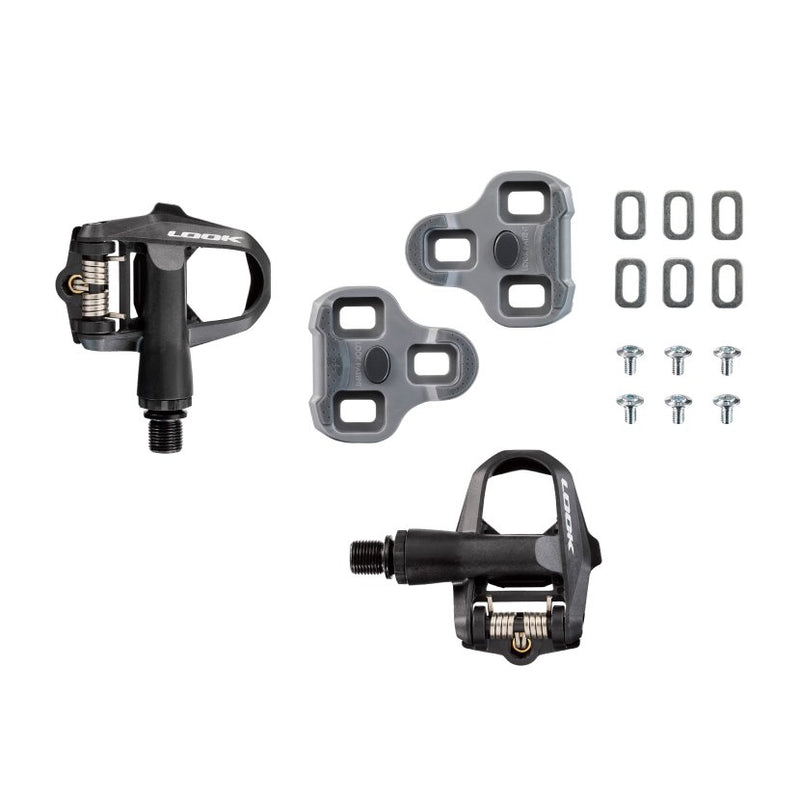 Load image into Gallery viewer, LOOK Keo 2 Max Carbon Pedals | Single Sided Clipless Chromoly 9/16 Black
