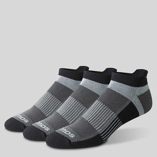 Sacouny Inferno No Show Tab Socks - 3 Pack