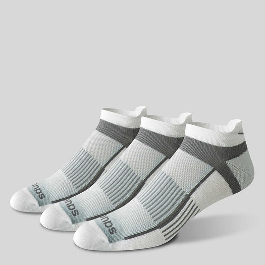 Sacouny Inferno No Show Tab Socks - 3 Pack