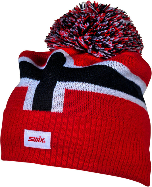Swix Norway Big Pom Hat Red