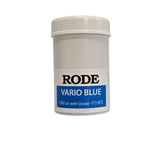 Rode Vario Blue kick wax in white tube with blue label