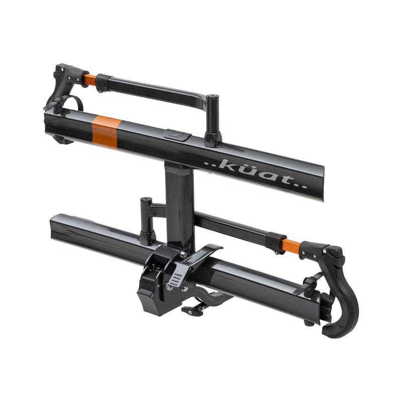 Load image into Gallery viewer, Kuat Sherpa 2.0 - 1.25" - 2-Bike Rack - Gray Metallic/Orange Anodize
