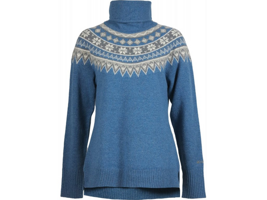 Skhoop Women's Scandinavian Roll Neck Sweater