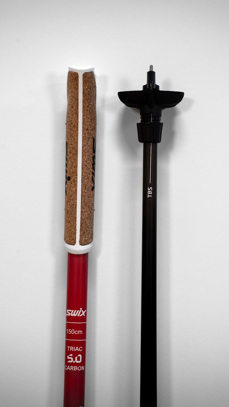 Load image into Gallery viewer, Swix ski pole basket and grip
