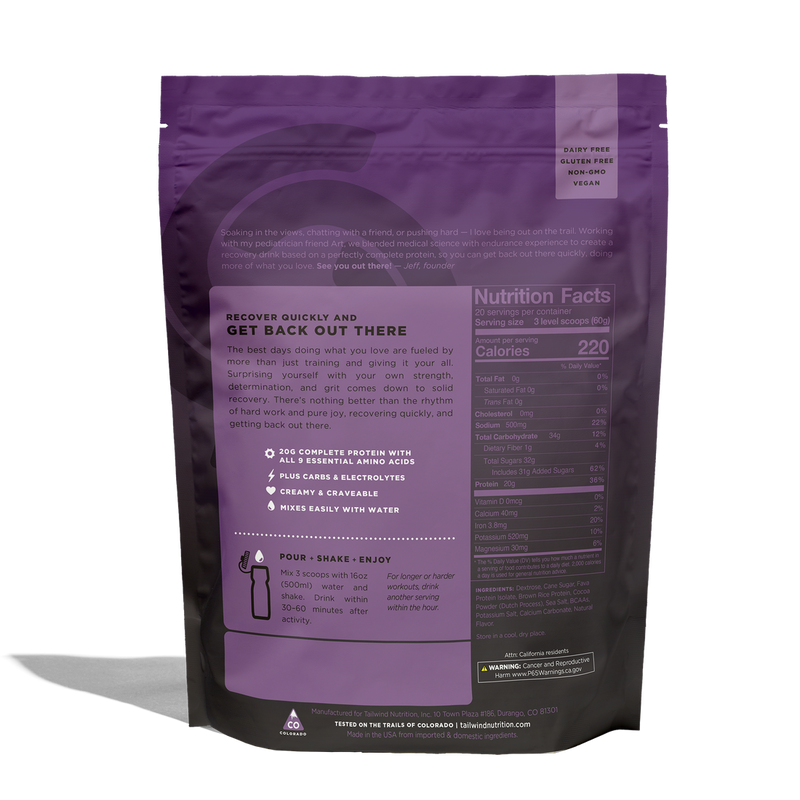 Load image into Gallery viewer, Tailwind Recovery Mix 42oz. 20 Servings

