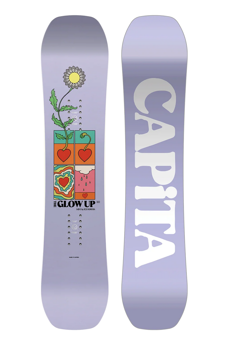 Load image into Gallery viewer, Capita The Glow Up Mini Jess Kimura Snowboard 2027
