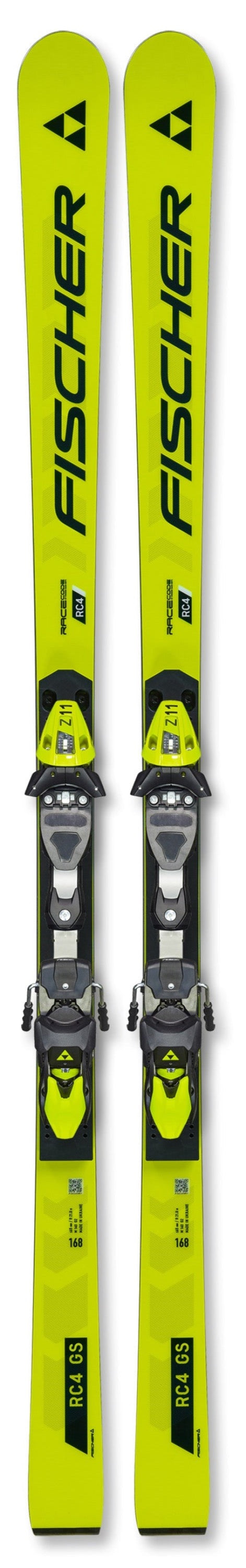Fischer RC4 WC GS Jr. M Plate Jr. Race Ski 2025