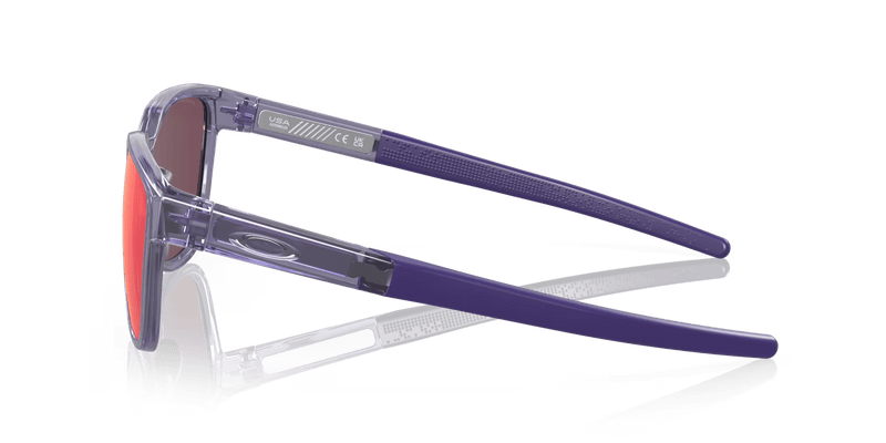 Load image into Gallery viewer, Oakley Actuator Transparent Lilac Sunglasses w/ Violet Prism Road Lens
