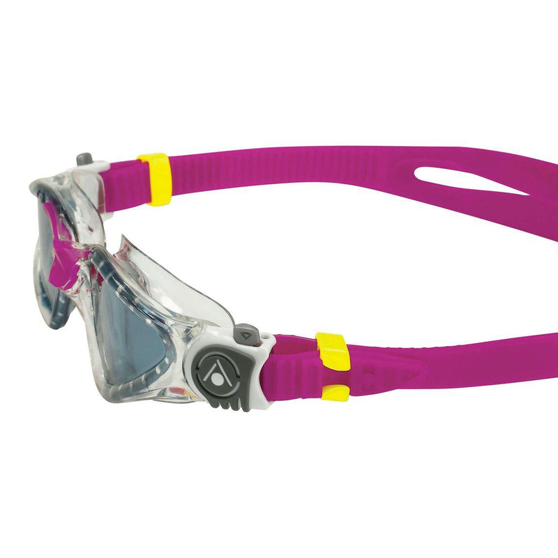 Load image into Gallery viewer, Aqua Sphere Kayenne Compact Clear Raspberry/Smoke Lens - Gear West
