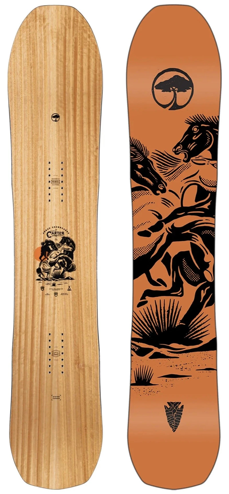 Load image into Gallery viewer, Arbor Carter Camber Snowboard 2024 - Gear West
