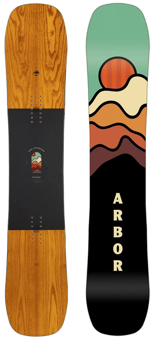 Arbor Westmark Camber Snowboard Frank April Edition 2024 - Gear West