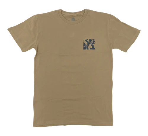 Autumn Breaking S/S Tee in Sand - Gear West