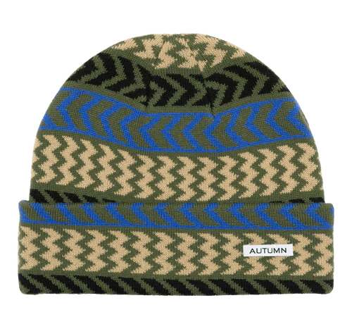 Autumn Chevron Beanie - Gear West