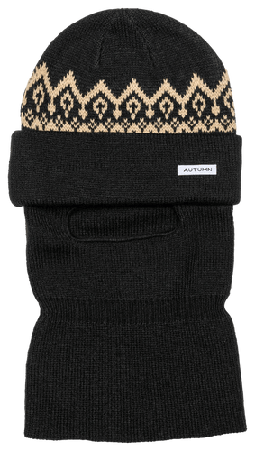 Autumn Mask Beanie in Black - Gear West