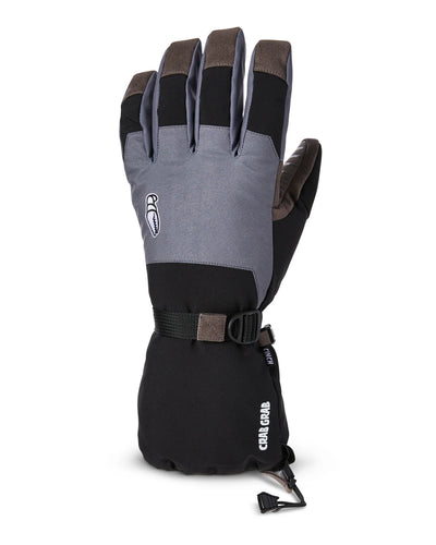 Crab grab Cinch Glove in Black/grey - Gear West