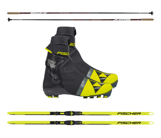 Fischer No Excuses Skate Package - Gear West