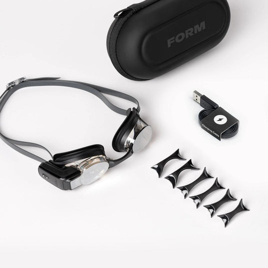 Form Smart Swim Goggles Black - Gear West