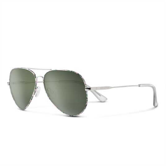 Suncloud Hard Deck Floral | Polarized Gray Green Lens