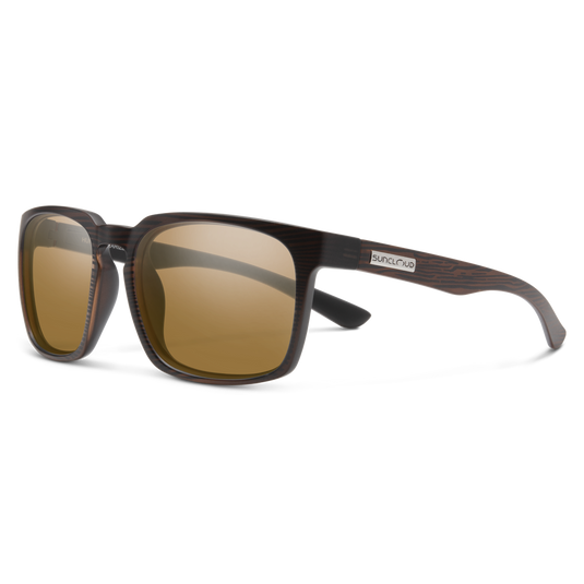 Suncloud Hundo Burnished Brown | Polarized Brown Lens