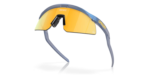 Oakley Hydra Matte Cyan Blue Clear Sunglasses w/ Shift Prizm 24K Lens