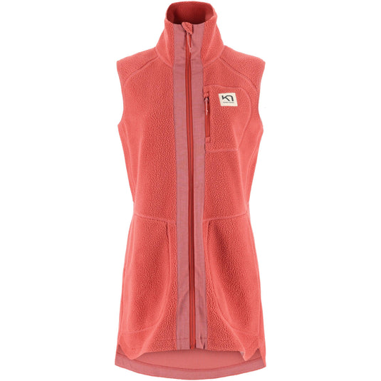 Kari Traa Women's Sanne Pile Vest Long - Gear West