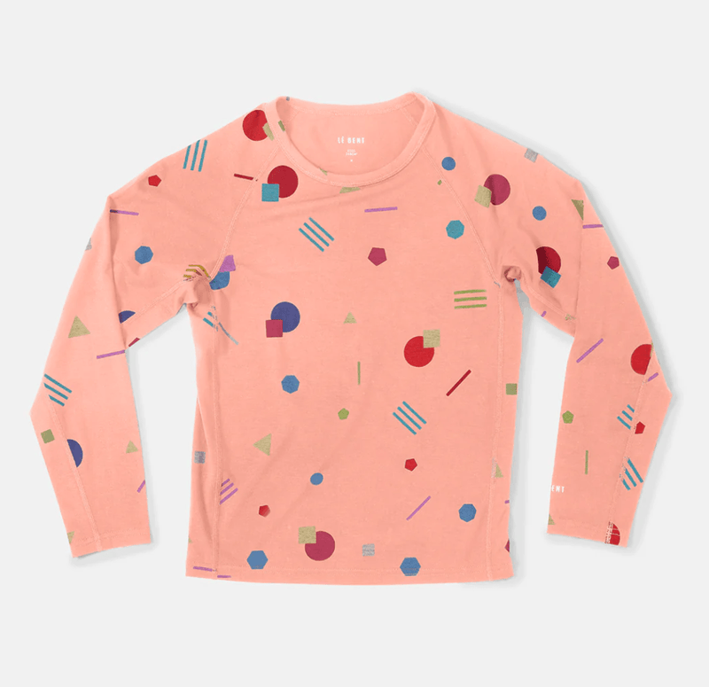 Load image into Gallery viewer, Le Bent Kids Confetti Midweight Baselayer Top - Gear West
