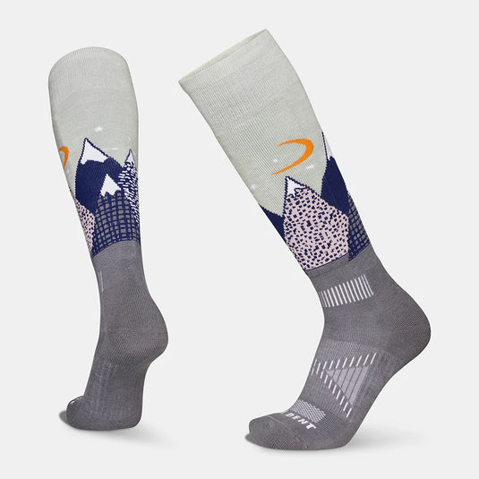 Le Bent Kids Snowy Mountains Light Cushion Sock