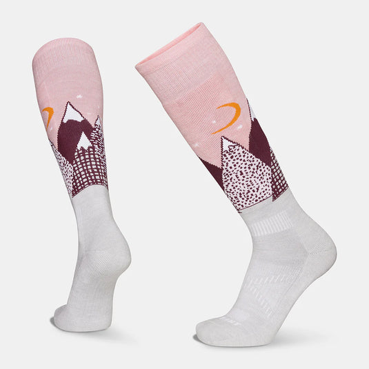 Le Bent Kids Snowy Mountains Light Cushion Sock