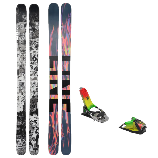 Line Chronic 101 Ski w/ Look Pivot 14 Forza Binding 2024 – Gear West
