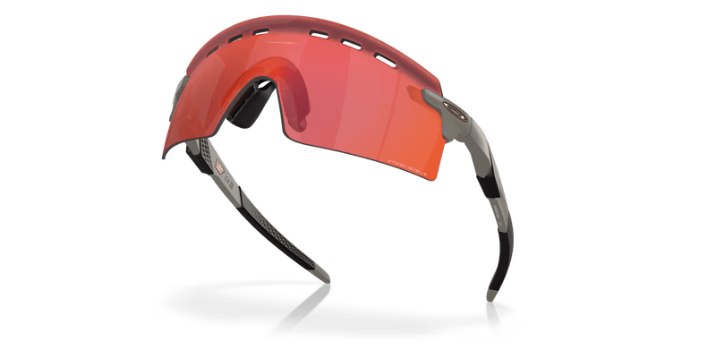 Load image into Gallery viewer, Oakley Encoder Strike Vented Matte Onyx Sunglasses w/ Prizm Trail Torch Lens

