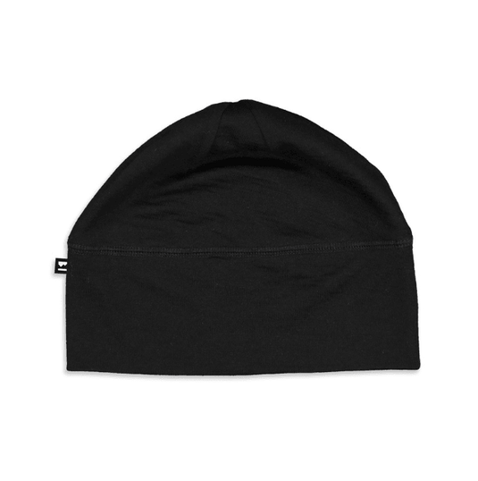 Mons Royale Tech Under Helmet Beanie Logo Black OS - Gear West