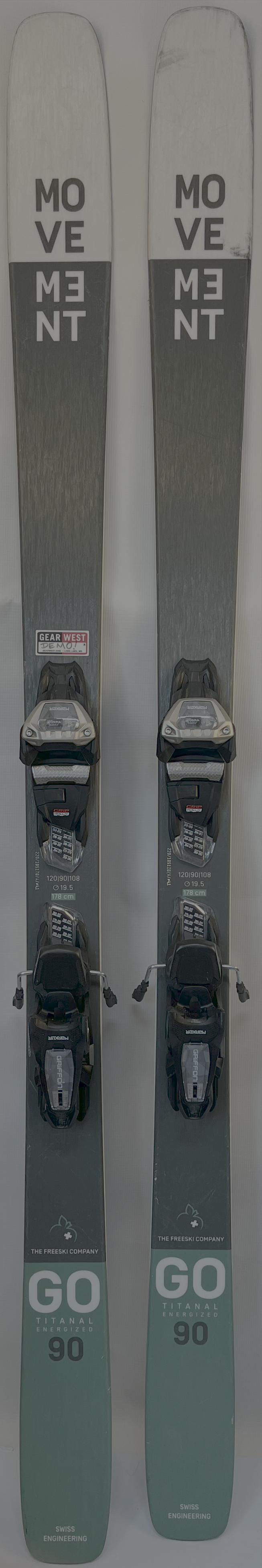 Load image into Gallery viewer, Demo Movement GO 90 178 w/ Marker Griffon 13 Demo Binding

