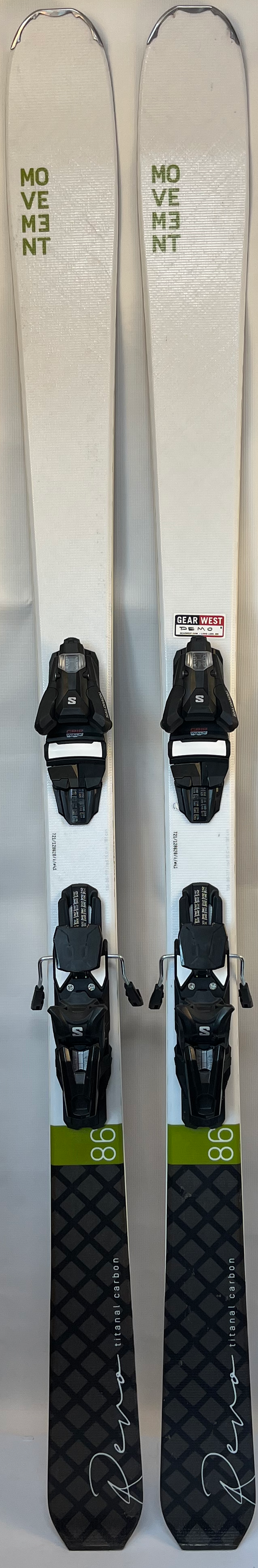 Demo Movement Revo 86 181cm Ski w/ Salomon Strive 13 Demo Binding