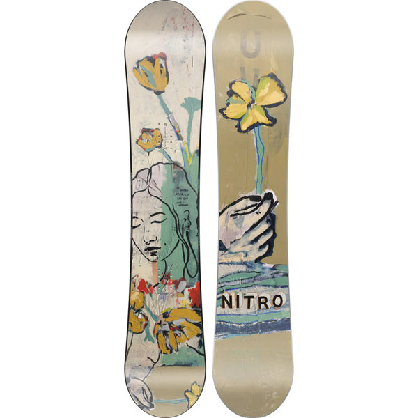 nitro mercy snowboard 2021 Women's 2025 Whether youre shredding in the park or trying new Tricks 2022 Nitro Womens Mercy Snowboard