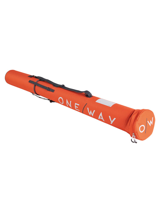 One Way 8 Pair Ski Pole Tube - Flame
