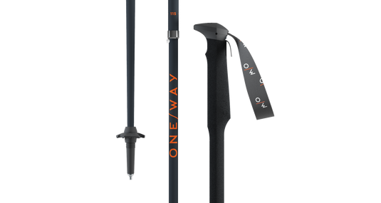 One Way MTX Carbon Vario Dark 115-135mm