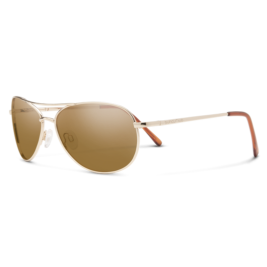 Suncloud Patrol Gold | Polarized Brown Lens